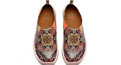 UIN Women’s Aura Microfiber Vintage Loafer Shoe multicolored